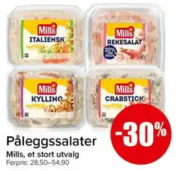 Spar Påleggssalater tilbud