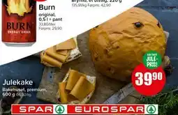 Spar Julekake, NOK 39.9 tilbud