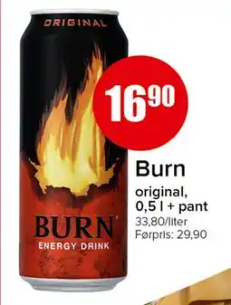 Spar Burn, NOK 16.9 tilbud