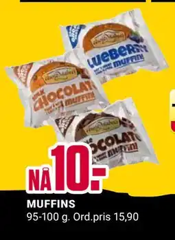 Europris MUFFINS, NOK 10 tilbud