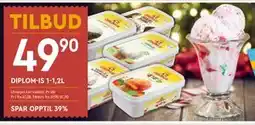Coop Mega DIPLOM-IS 1-1,2L SPAR OPPTIL 39%, NOK 49.9 tilbud