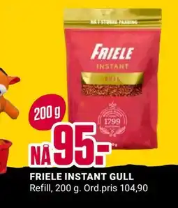 Europris FRIELE INSTANT GULL, NOK 95 tilbud