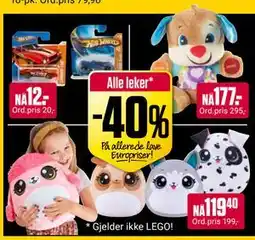Europris Alle leker tilbud