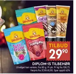 Coop Mega DIPLOM-IS TILBEHØR, NOK 29.9 tilbud