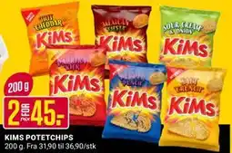 Europris KIMS POTETCHIPS, NOK 45 tilbud
