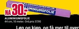 Europris ALUMINIUMSFOLIE, NOK 30 tilbud