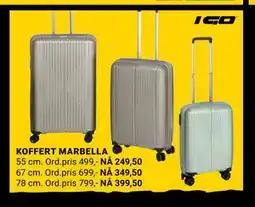 Europris KOFFERT MARBELLA tilbud