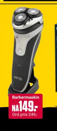 Europris Barbermaskin, NOK 149 tilbud