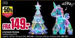 Europris LYSFIGUR PRISMA tilbud