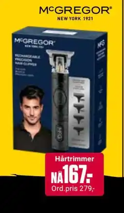 Europris Hårtrimmer, NOK 167 tilbud