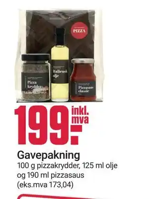 Europris Gavepakning, NOK 199 tilbud