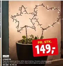 jem & fix LYSSPYD, NOK 149 tilbud