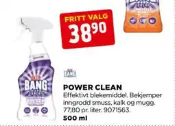 jem & fix POWER CLEAN, NOK 38.9 tilbud