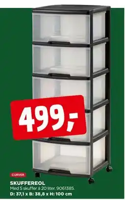 jem & fix SKUFFEREOL, NOK 499 tilbud