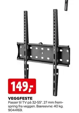 jem & fix VEGGFESTE, NOK 149 tilbud