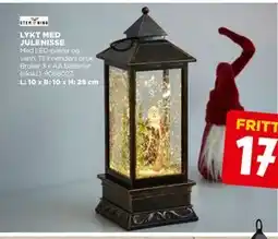 jem & fix LYKT MED JULENISSE, NOK 179 tilbud