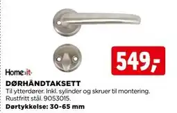 jem & fix DØRHÅNDTAKSETT, NOK 549 tilbud