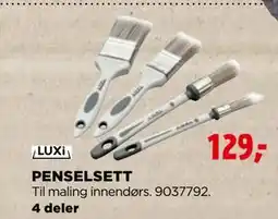 jem & fix PENSELSETT, NOK 129 tilbud