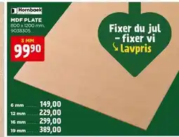 jem & fix MDF PLATE tilbud