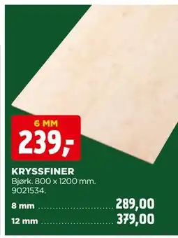 jem & fix KRYSSFINER tilbud