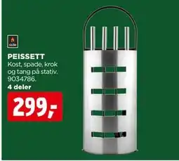 jem & fix PEISSETT, NOK 299 tilbud