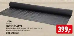 jem & fix GUMMIMATTE, NOK 399 tilbud