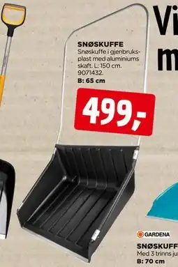 jem & fix SNØSKUFFE., NOK 499 tilbud