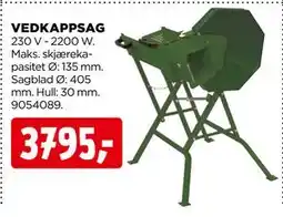 jem & fix VEDKAPPSAG, NOK 3795 tilbud