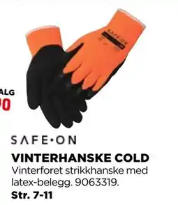jem & fix VINTERHANSKE COLD, NOK 99.9 tilbud