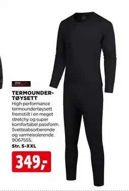 jem & fix TERMOUNDERTØYSETT, NOK 349 tilbud
