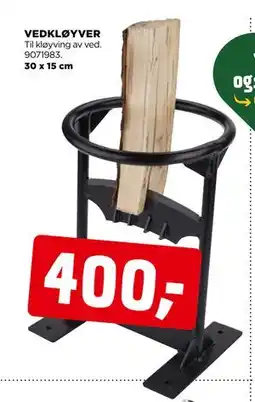 jem & fix VEDKLØYVER, NOK 400 tilbud