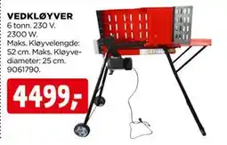 jem & fix VEDKLØYVER, NOK 4499 tilbud
