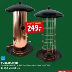 jem & fix FUGLEMATER, NOK 249 tilbud