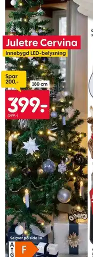 Rusta Juletre Cervina, NOK 399 tilbud