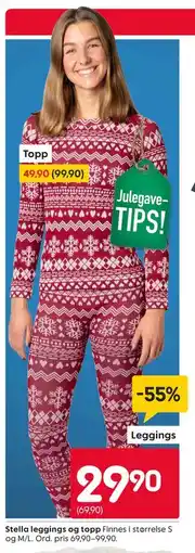 Rusta Stella leggings og topp, NOK 29.9 tilbud