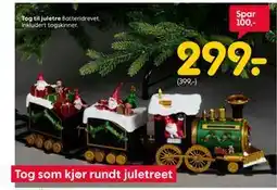 Rusta Tog til juletre, NOK 299 tilbud