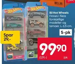 Rusta Bil Hot Wheels, NOK 99.9 tilbud