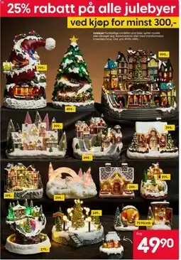 Rusta Julebyer tilbud
