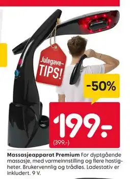 Rusta Massasjeapparat Premium, NOK 199 tilbud