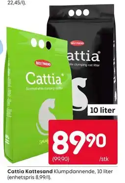 Rusta Cattia Kattesand, NOK 89.9 tilbud