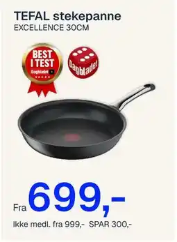 Jernia TEFAL stekepanne, Medlemspris tilbud