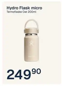 Jernia Hydro Flask micro, NOK 249.9 tilbud