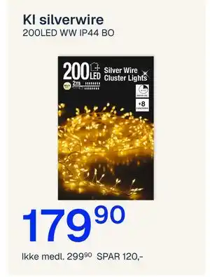Jernia KI silverwire, NOK 299.9, Medlemspris tilbud