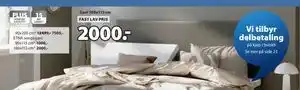 JYSK Gavl 180x115 cm, NOK 2000 tilbud