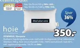 JYSK DOWNFEEL fiberpute tilbud