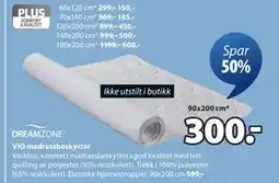 JYSK VIO madrassbeskytter, NOK 300 tilbud