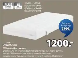 JYSK STRIA vendbar madrass tilbud