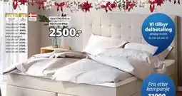 JYSK Gavl 150x124 cm, NOK 2500 tilbud