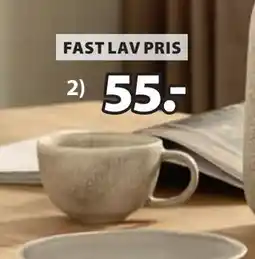 JYSK DANFRED kaffekopp, NOK 55 tilbud