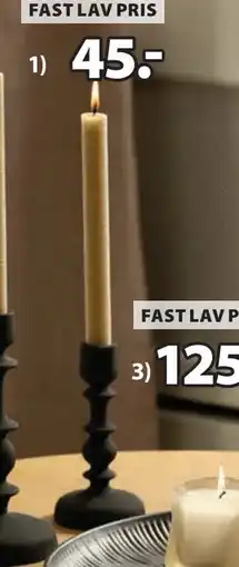 JYSK CASPAR lysestake, NOK 125 tilbud